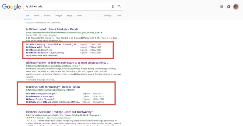 Una cerca ràpida a Google mostra la preocupació dels usuaris sobre la seguretat.