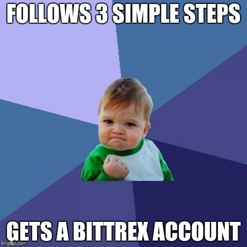 Bittrex Account Meme