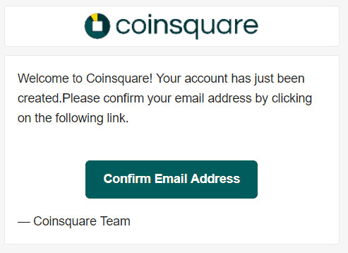 Coinsquare-Exchange-E-Mail-Adresse