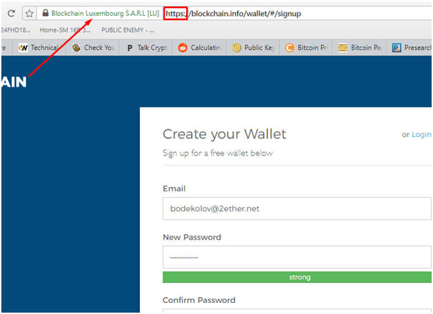 Bitcoin Wallet https Sicherheitsprotokoll