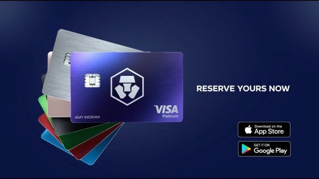 Targeta Visa Metal Crypto.com