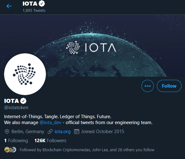 IOTA - Twitter