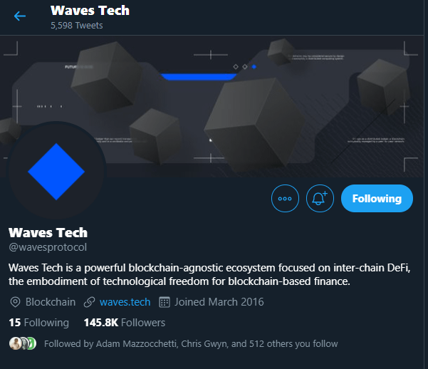 Waves - Twitter