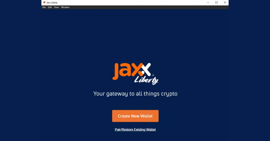 قم بتثبيت محفظة Jaxx bitcoin