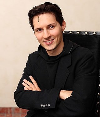 Павел Дуров седнал портрет